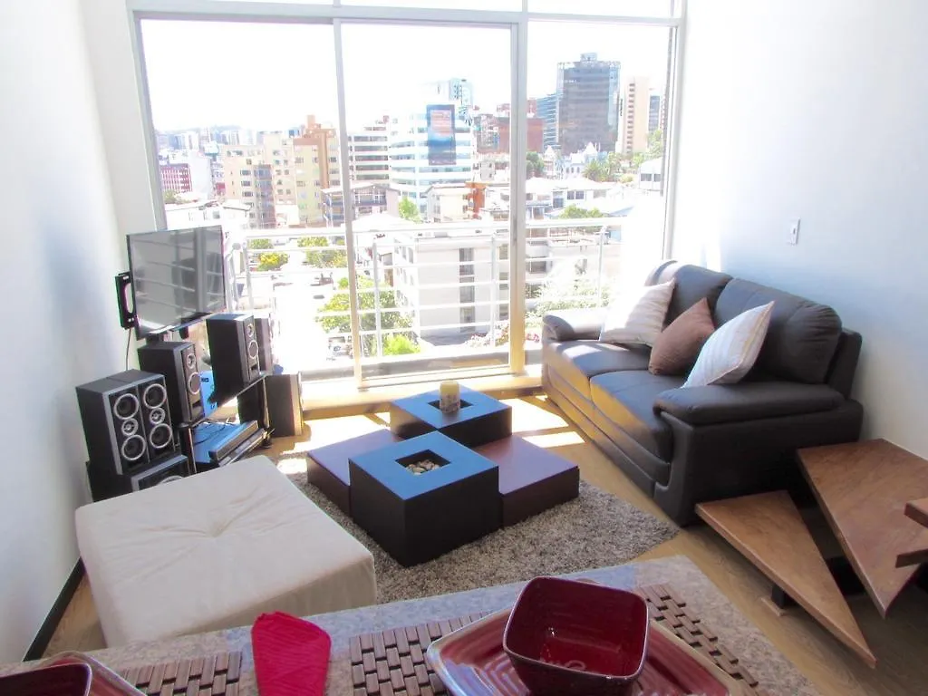 アパート キトLoft Plaza Foch - Wilsonアパートメント